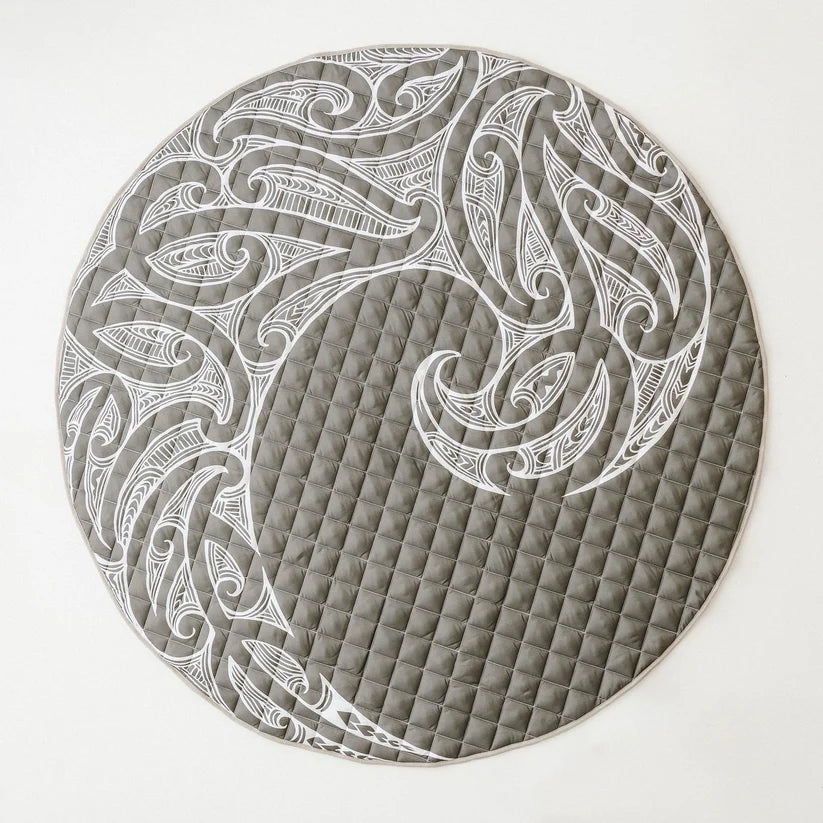 Maori Inspired playmat - Olive