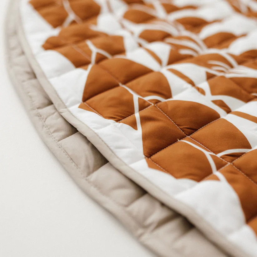Polynesian Inspired Playmat - Rust