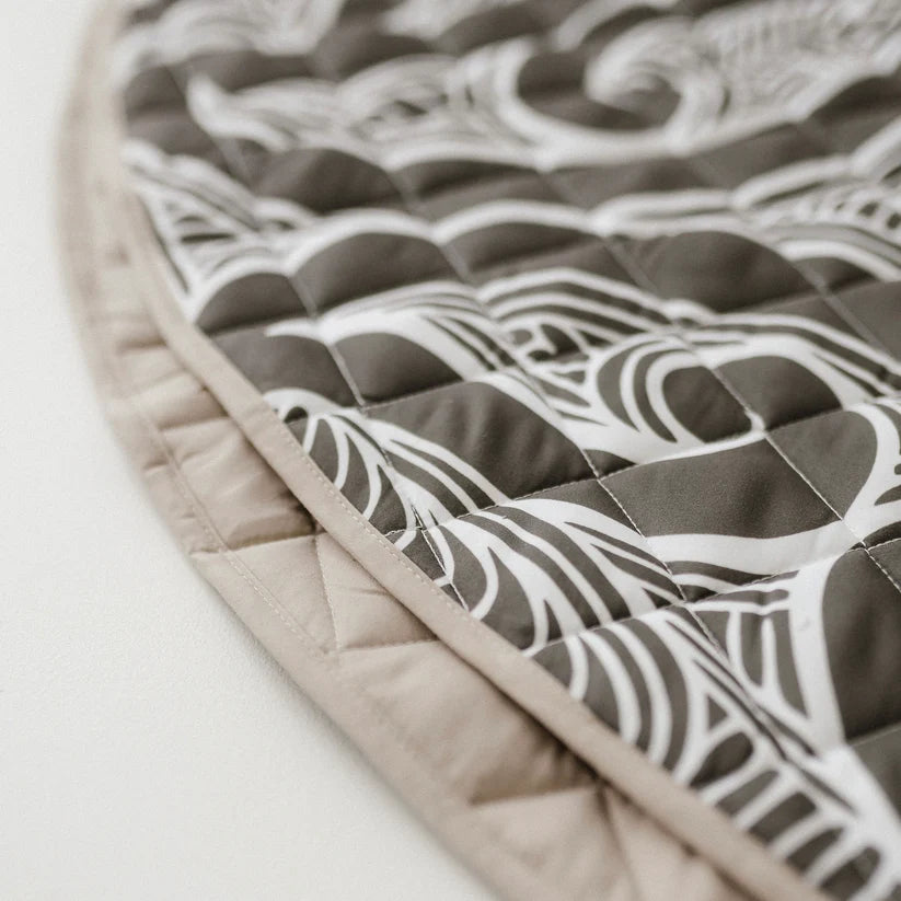 Maori Inspired playmat - Olive