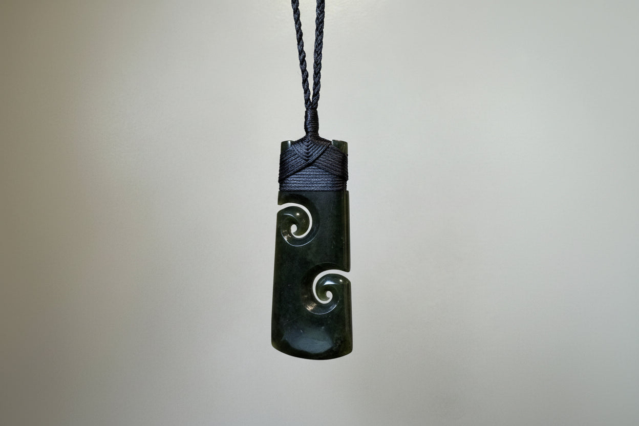 Pounamu Toki - Double Koru