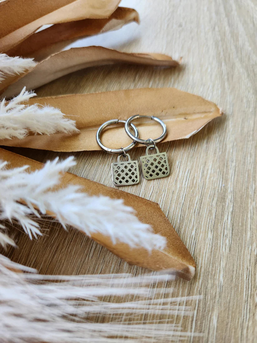 Kete Hoops - Silver