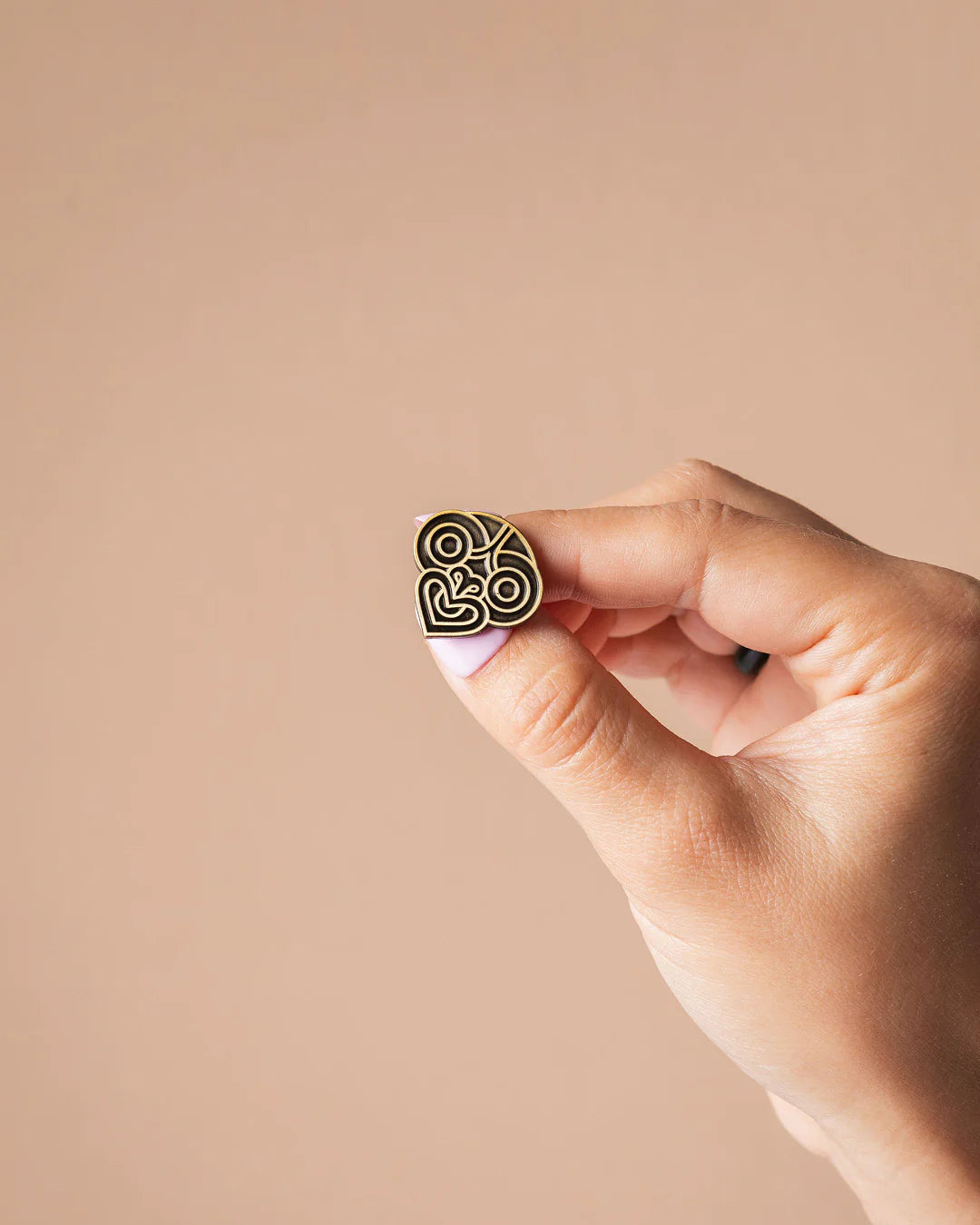 Tiki Antique Gold Pin