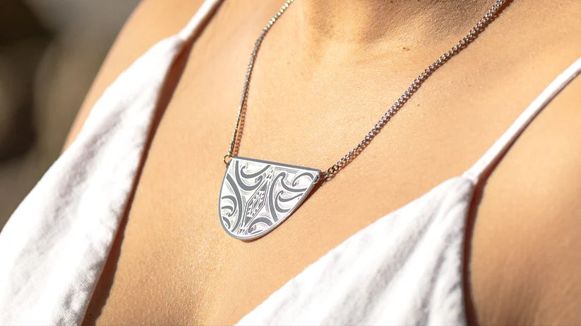 Manawa Necklace - Silver