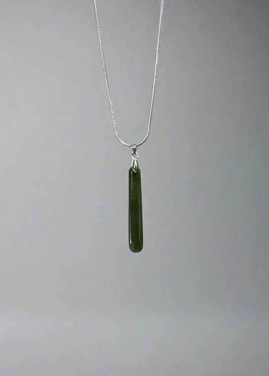 Jade Kuru Drop Pendant