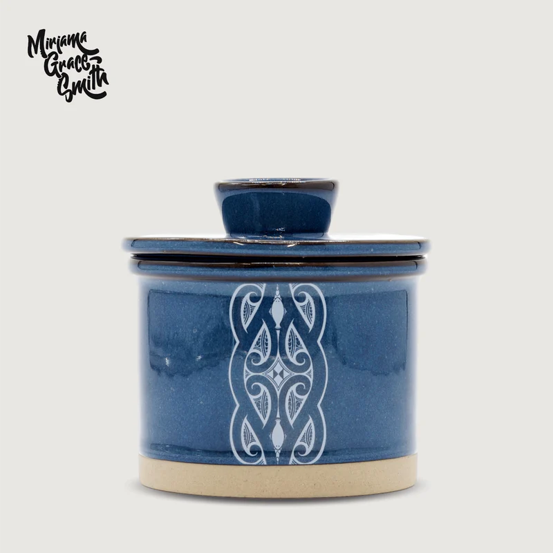 Glazed Ceramic Butter Bell