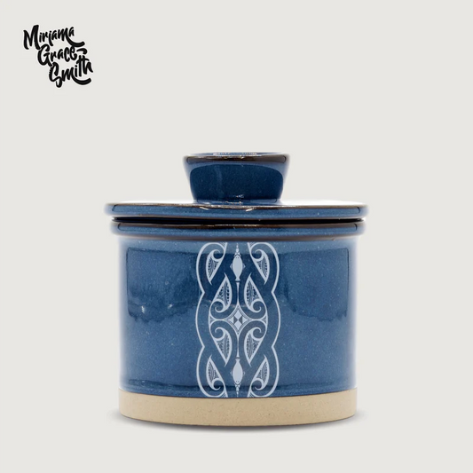 Glazed Ceramic Butter Bell