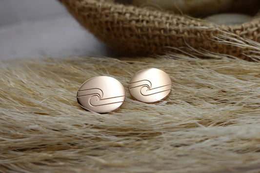 Tino studs - Rose gold small
