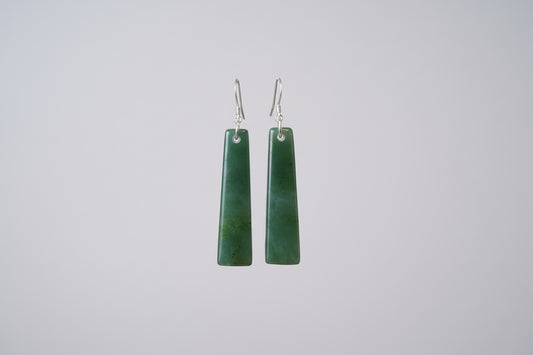 Pounamu Earrings - Medium