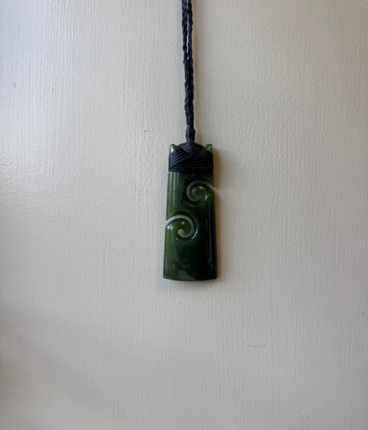 Toki Pendant - Double Koru