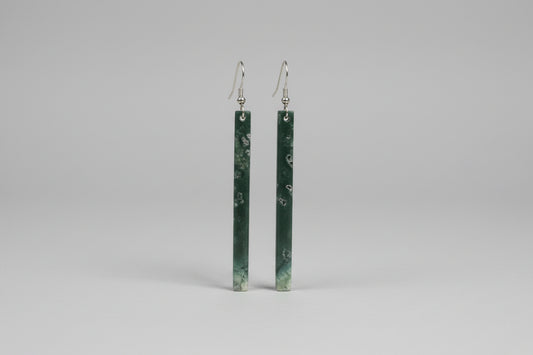 Pounamu Earrings - Long