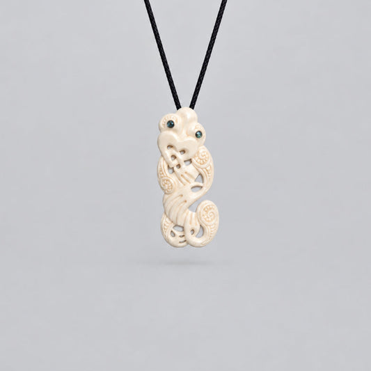 Bone Hei Tiki Necklace