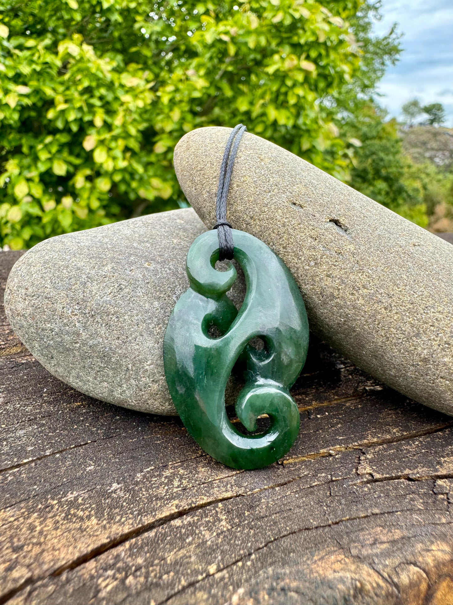 Jade Pendant - Koru