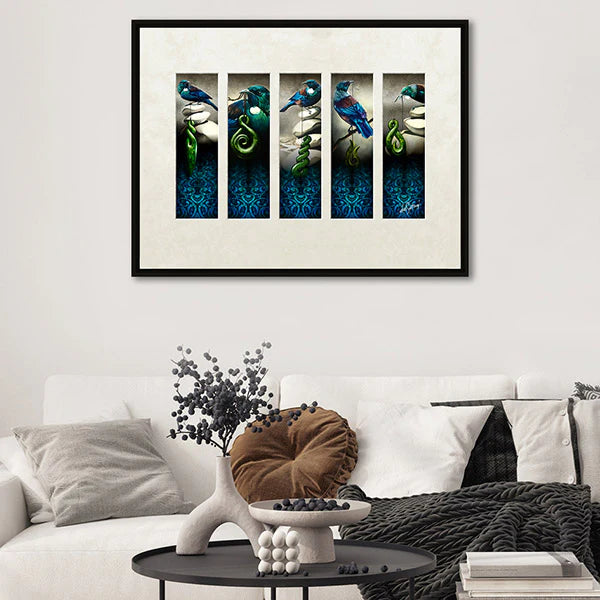 Framed Art - Collection of Manu