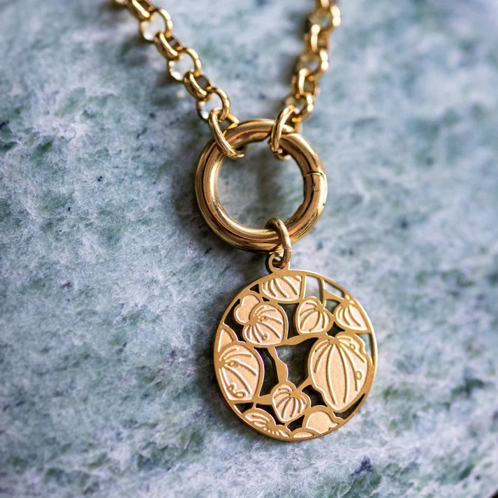 Rangimārie Charm Necklace - Gold (45cm)