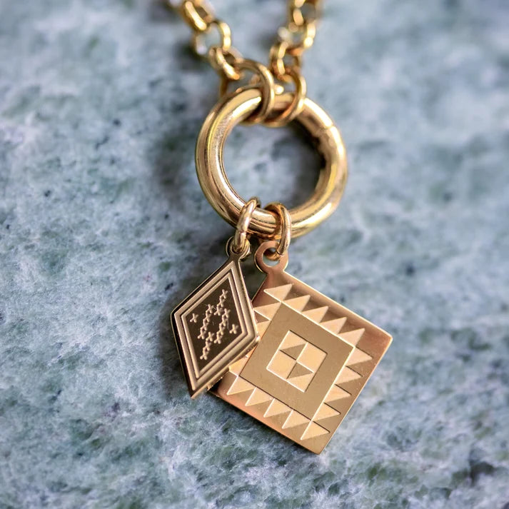 Rangimārie Charm Necklace - Gold (45cm)