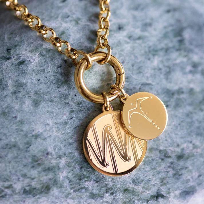 Rangimārie Charm Necklace - Gold (45cm)