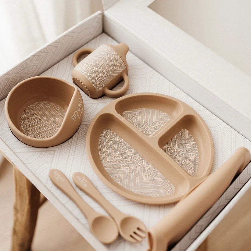 Essentials Feeding Set - Tan