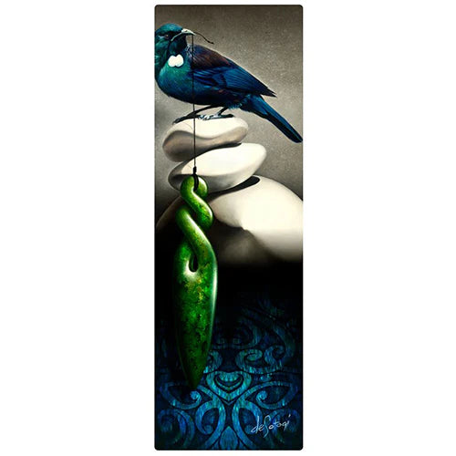 Glass Art Print Winter Song