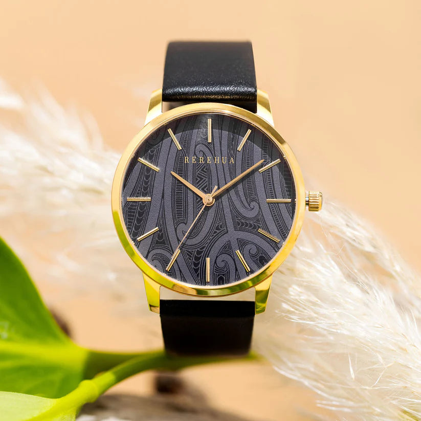 Awaiti River Watch - Gold & Black