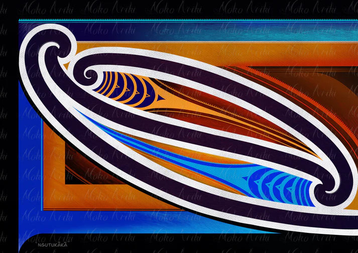 Ngutukaka - A3 Print (x2 prints)