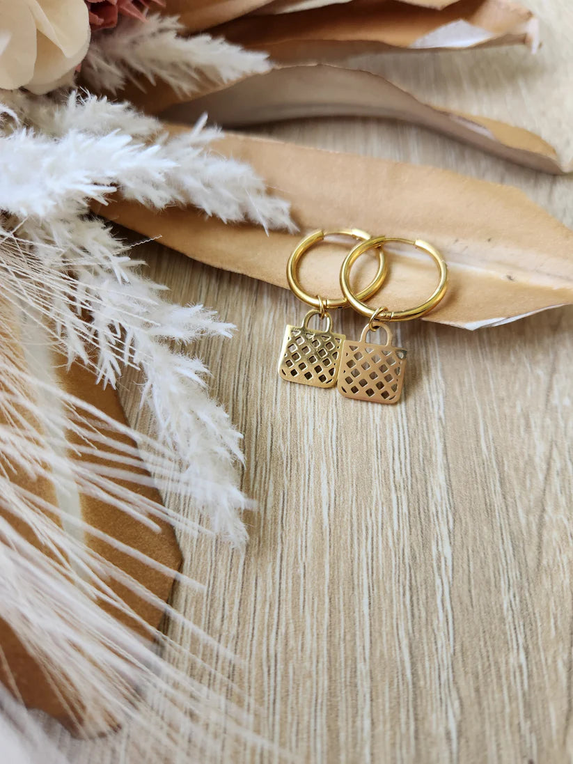 Kete Hoops - Gold