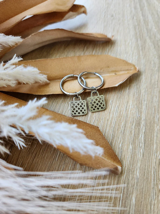 Kete Hoops - Silver
