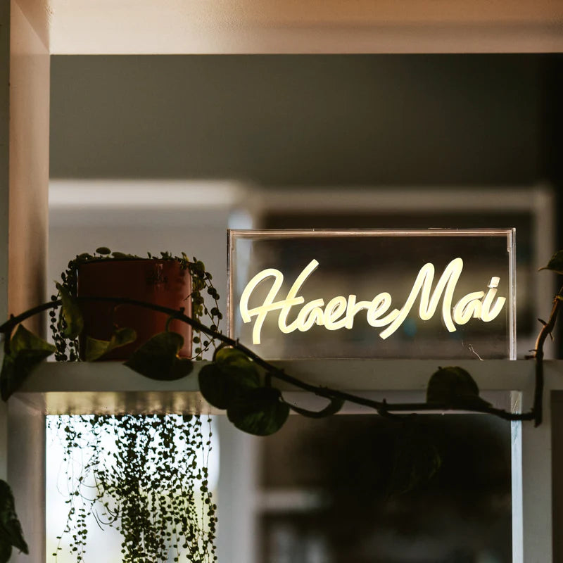 Haere Mai - Neon Light