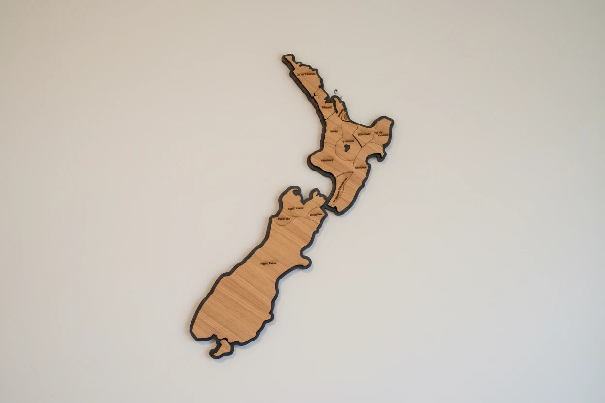 Layered Iwi Map