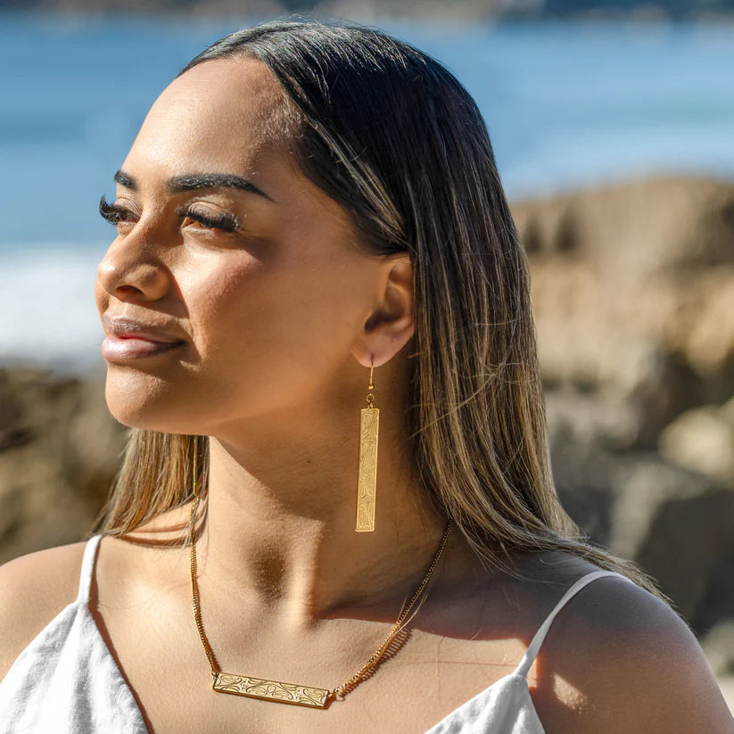 Manawa Roa Necklace - Gold