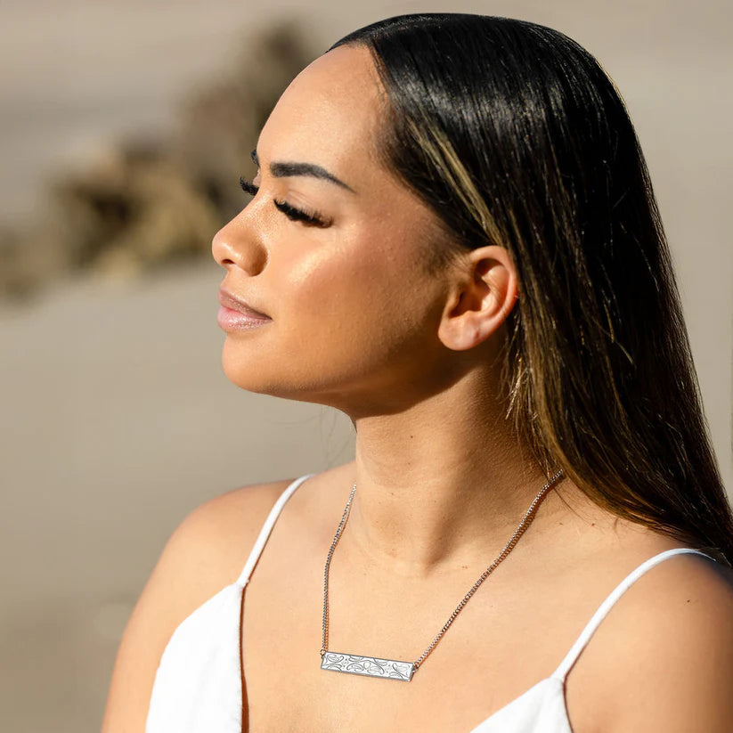 Manawa Roa Necklace - Silver