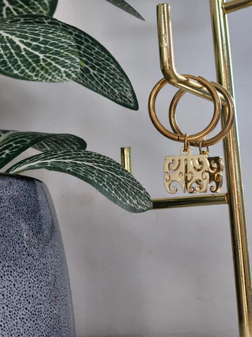 Moko Kauae Hoops - Gold