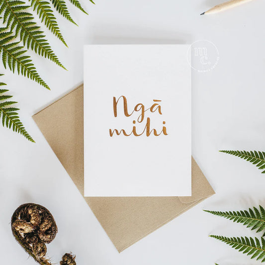 Ngā mihi – Card