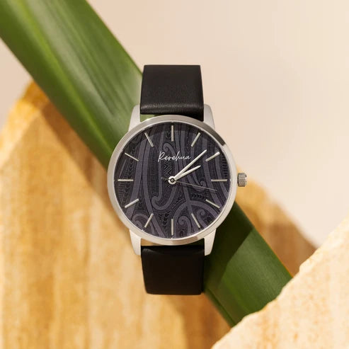 Awaiti River Watch - Black & Silver
