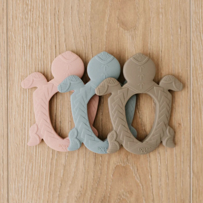Turtle teether - Blue