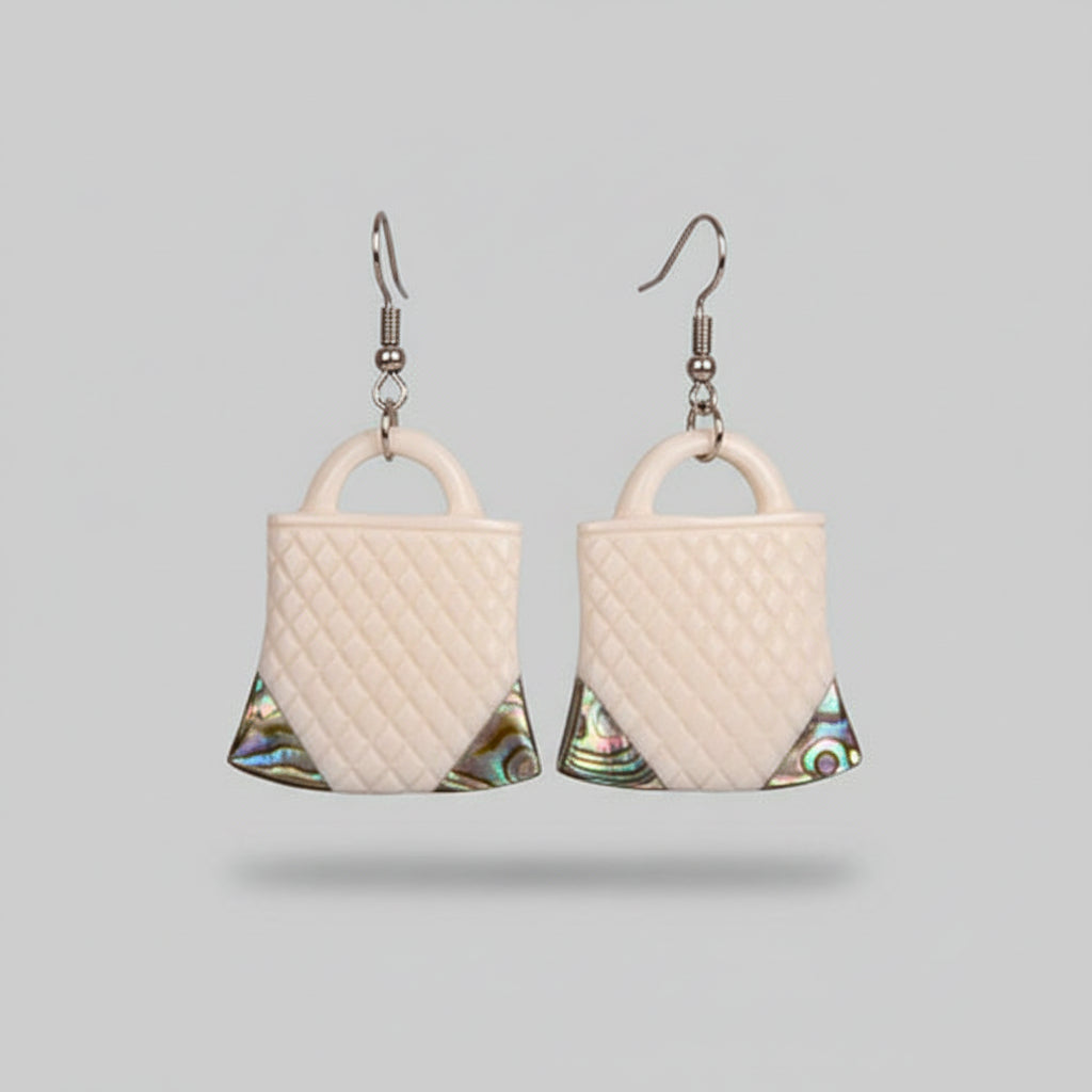 Bone Kete Earrings