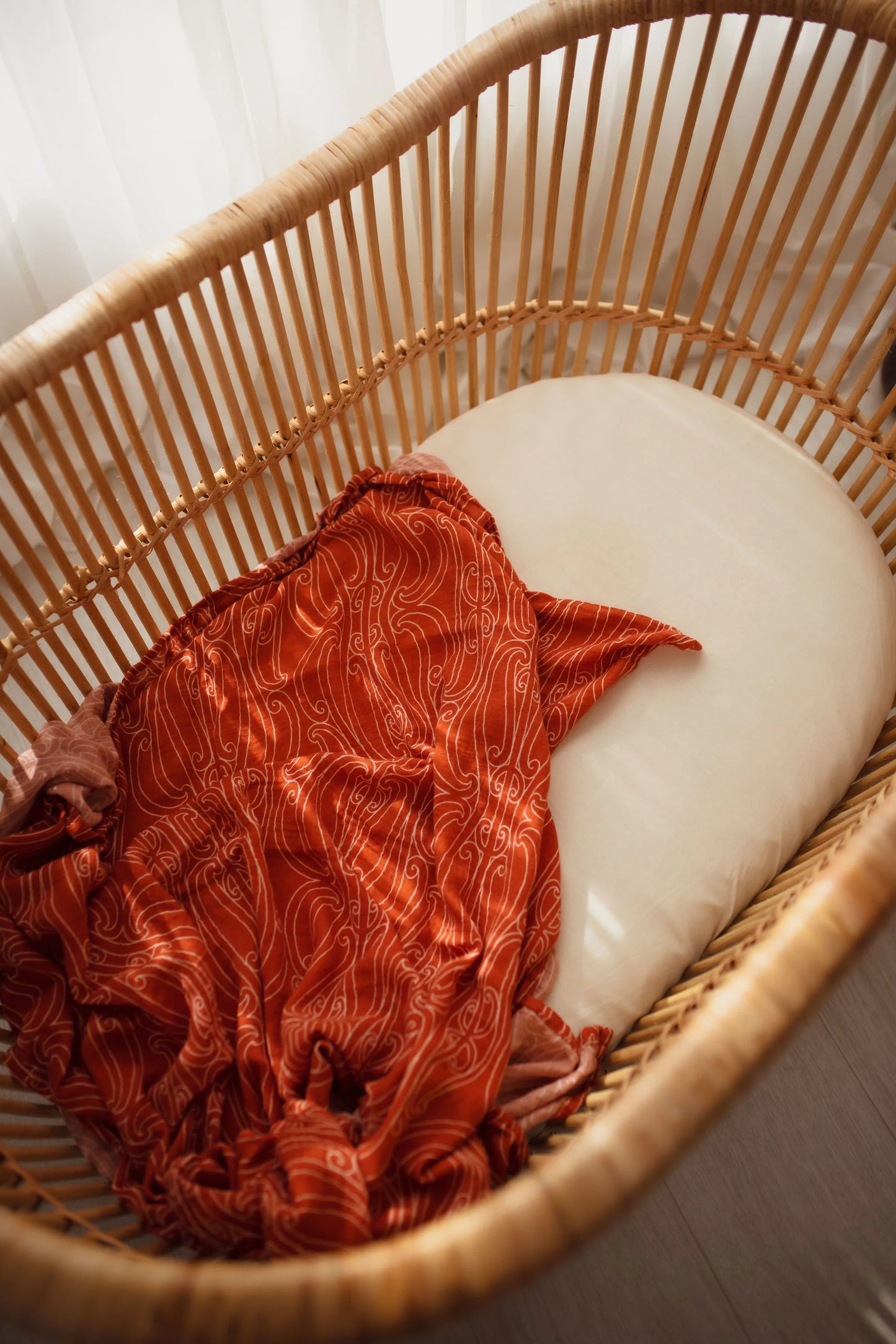 Manaaki - Muslin wrap (Kōkōwai)