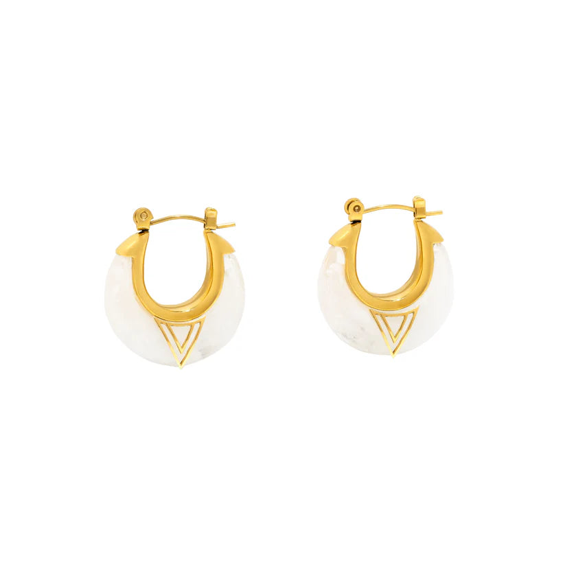 Niho Taniwhat Hoops - White